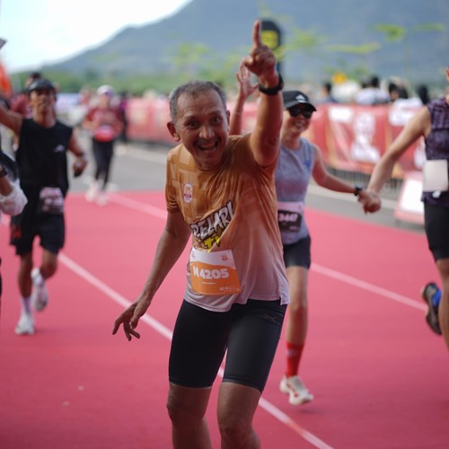 Race photo from KEDIRI HALF MARATHON 2026
