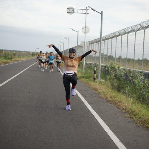 Race photo from KEDIRI HALF MARATHON 2026