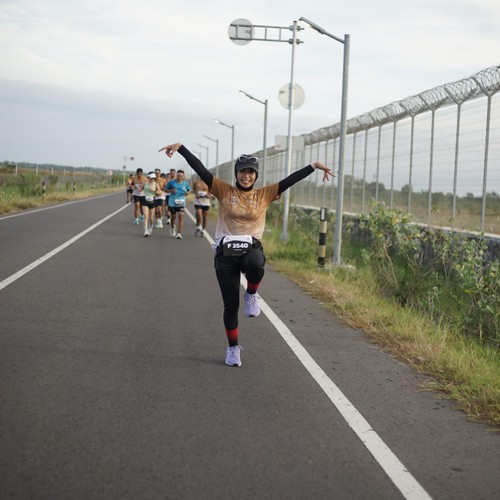 Race photo from KEDIRI HALF MARATHON 2026