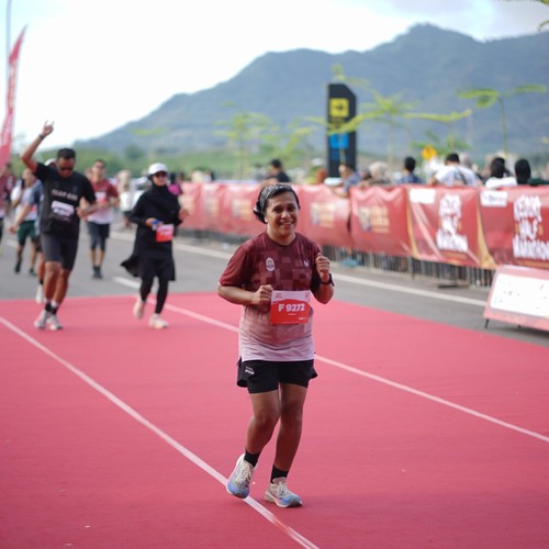 Race photo from KEDIRI HALF MARATHON 2026