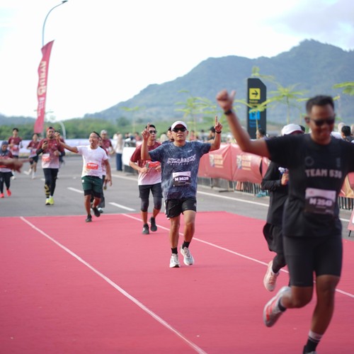 Race photo from KEDIRI HALF MARATHON 2026