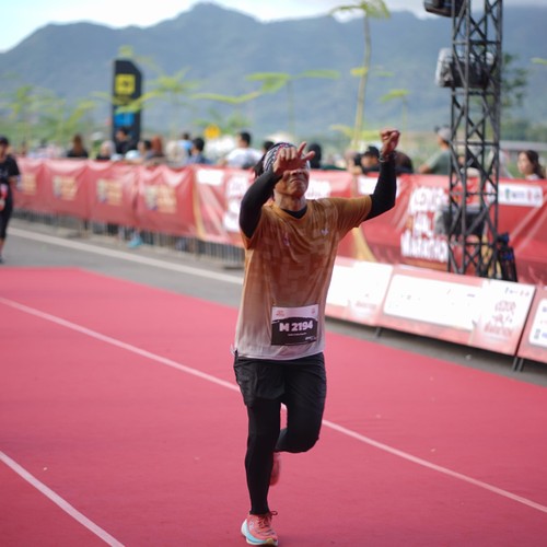 Race photo from KEDIRI HALF MARATHON 2026