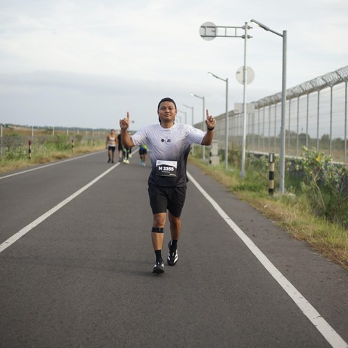 Race photo from KEDIRI HALF MARATHON 2026