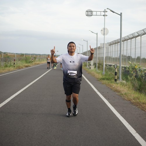 Race photo from KEDIRI HALF MARATHON 2026