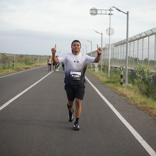 Race photo from KEDIRI HALF MARATHON 2026