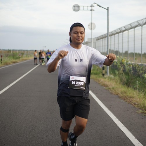 Race photo from KEDIRI HALF MARATHON 2026