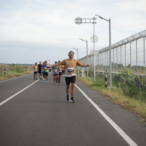 Race photo from KEDIRI HALF MARATHON 2026