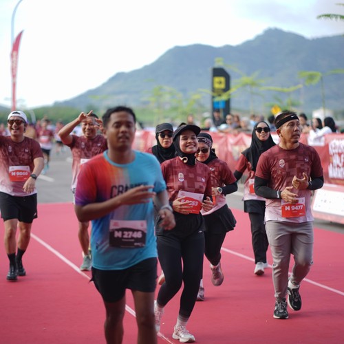 Race photo from KEDIRI HALF MARATHON 2026