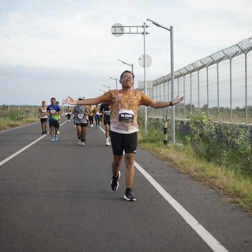 Race photo from KEDIRI HALF MARATHON 2026
