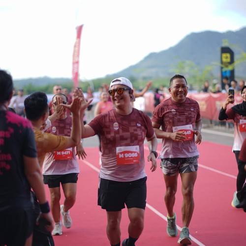 Race photo from KEDIRI HALF MARATHON 2026