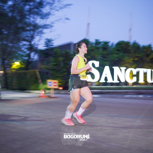 Race photo from BOGORUN 2026