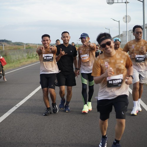 Race photo from KEDIRI HALF MARATHON 2026