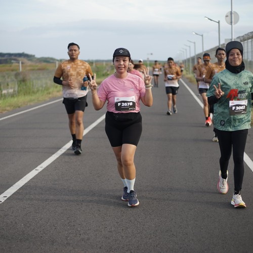 Race photo from KEDIRI HALF MARATHON 2026
