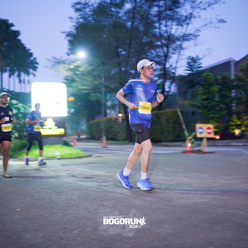 Race photo from BOGORUN 2026