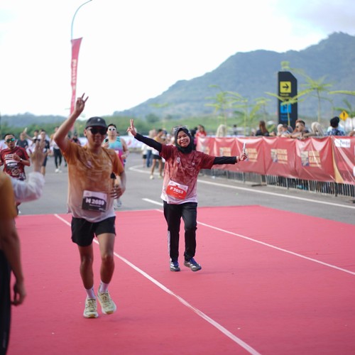Race photo from KEDIRI HALF MARATHON 2026
