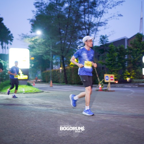 Race photo from BOGORUN 2026
