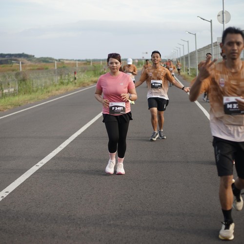 Race photo from KEDIRI HALF MARATHON 2026