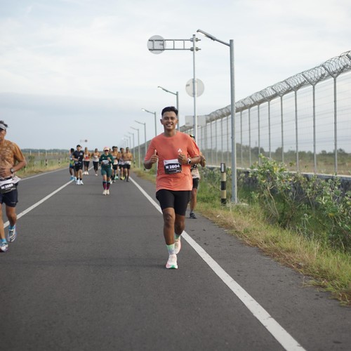 Race photo from KEDIRI HALF MARATHON 2026