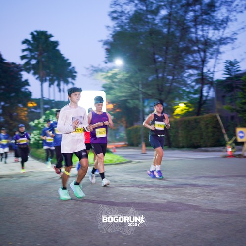 Race photo from BOGORUN 2026