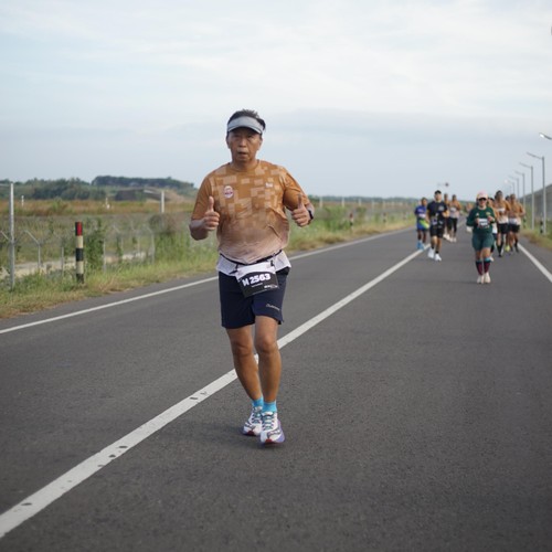 Race photo from KEDIRI HALF MARATHON 2026