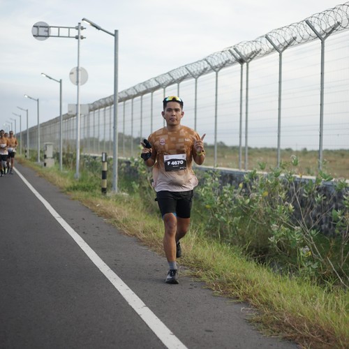Race photo from KEDIRI HALF MARATHON 2026