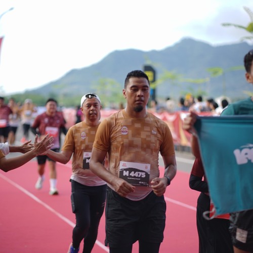 Race photo from KEDIRI HALF MARATHON 2026