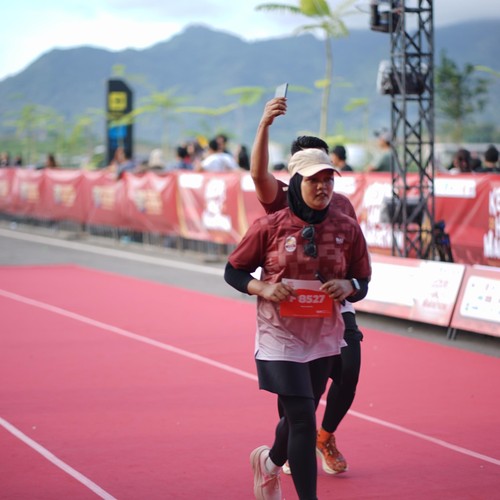 Race photo from KEDIRI HALF MARATHON 2026