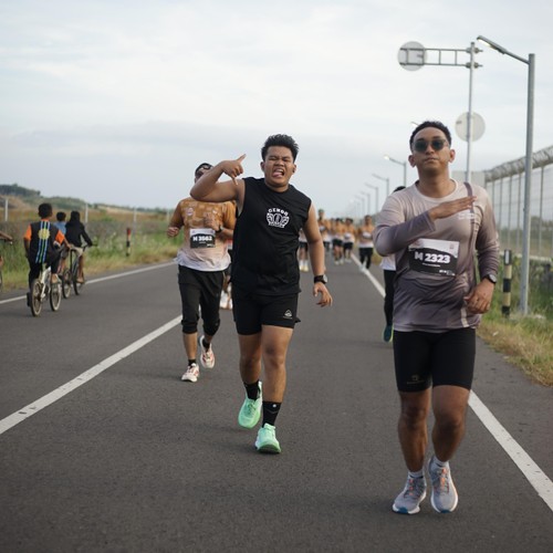 Race photo from KEDIRI HALF MARATHON 2026