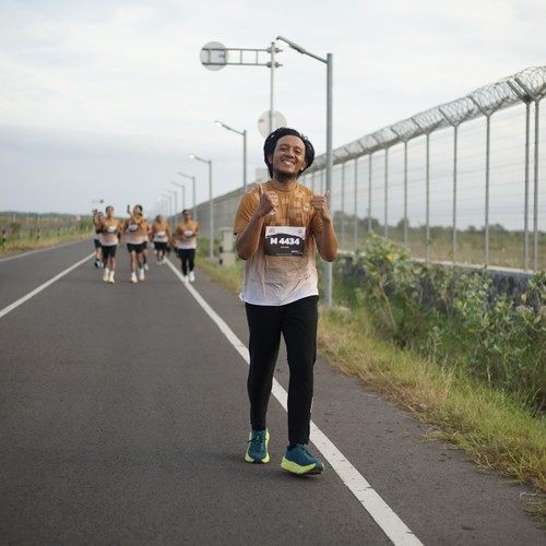 Race photo from KEDIRI HALF MARATHON 2026