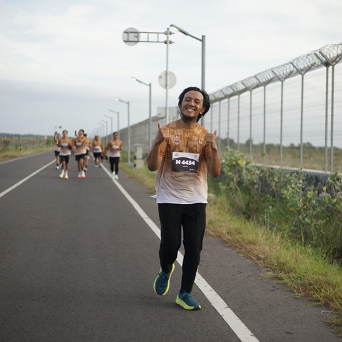 Race photo from KEDIRI HALF MARATHON 2026