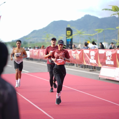 Race photo from KEDIRI HALF MARATHON 2026