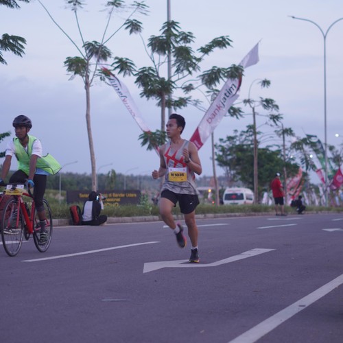 Race photo from KEDIRI HALF MARATHON 2026