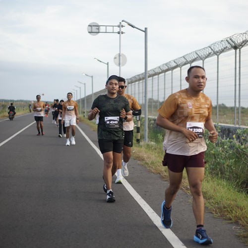 Race photo from KEDIRI HALF MARATHON 2026