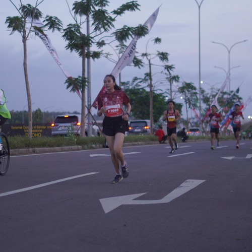 Race photo from KEDIRI HALF MARATHON 2026