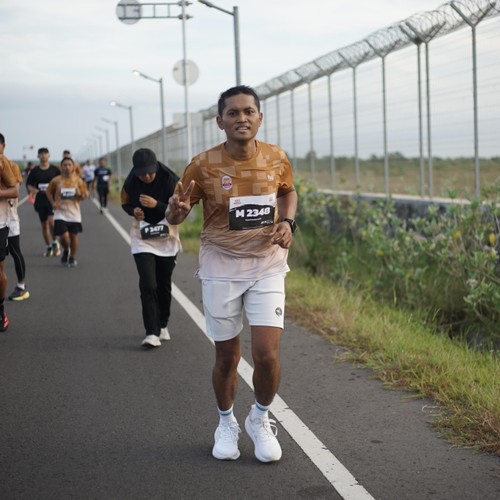 Race photo from KEDIRI HALF MARATHON 2026