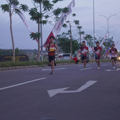 Race photo from KEDIRI HALF MARATHON 2026