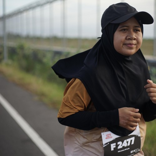 Race photo from KEDIRI HALF MARATHON 2026