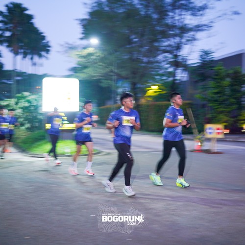 Race photo from BOGORUN 2026
