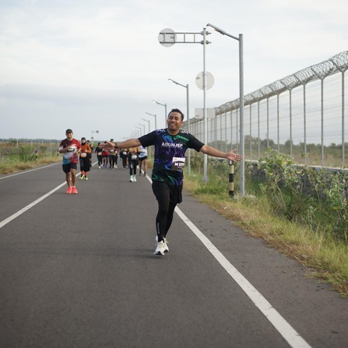 Race photo from KEDIRI HALF MARATHON 2026