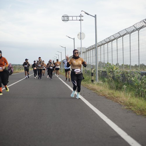 Race photo from KEDIRI HALF MARATHON 2026