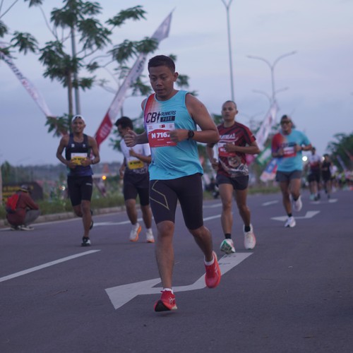 Race photo from KEDIRI HALF MARATHON 2026