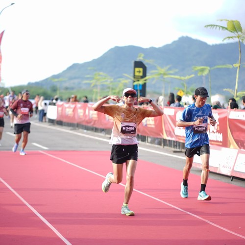 Race photo from KEDIRI HALF MARATHON 2026