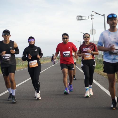 Race photo from KEDIRI HALF MARATHON 2026