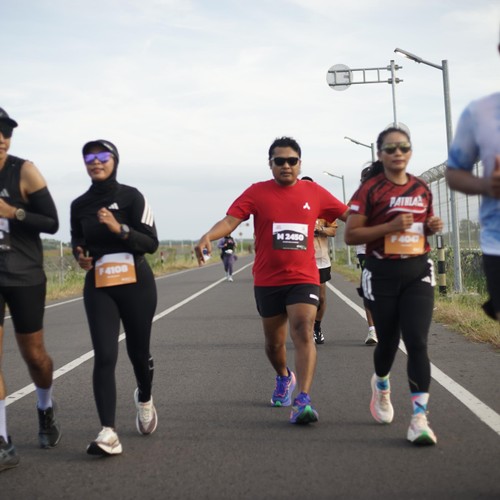 Race photo from KEDIRI HALF MARATHON 2026