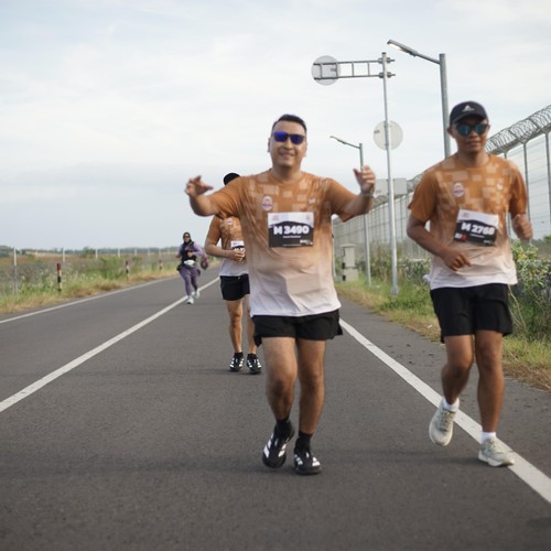 Race photo from KEDIRI HALF MARATHON 2026