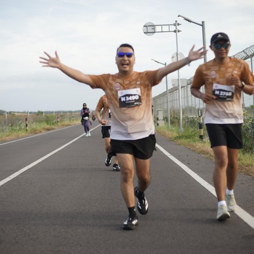 Race photo from KEDIRI HALF MARATHON 2026