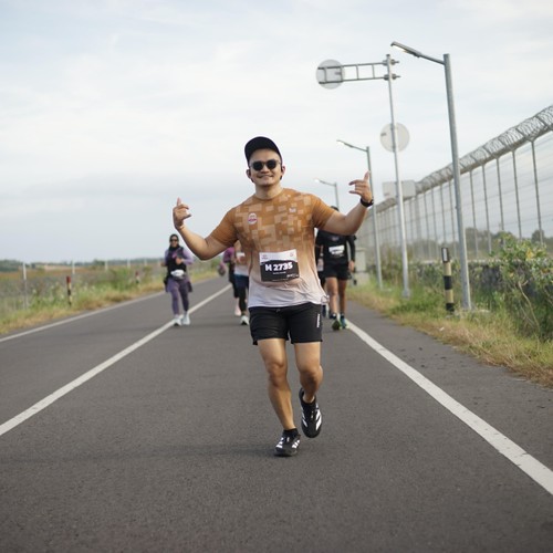 Race photo from KEDIRI HALF MARATHON 2026