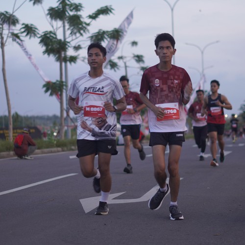 Race photo from KEDIRI HALF MARATHON 2026