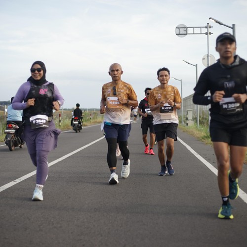 Race photo from KEDIRI HALF MARATHON 2026