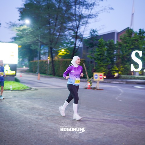 Race photo from BOGORUN 2026